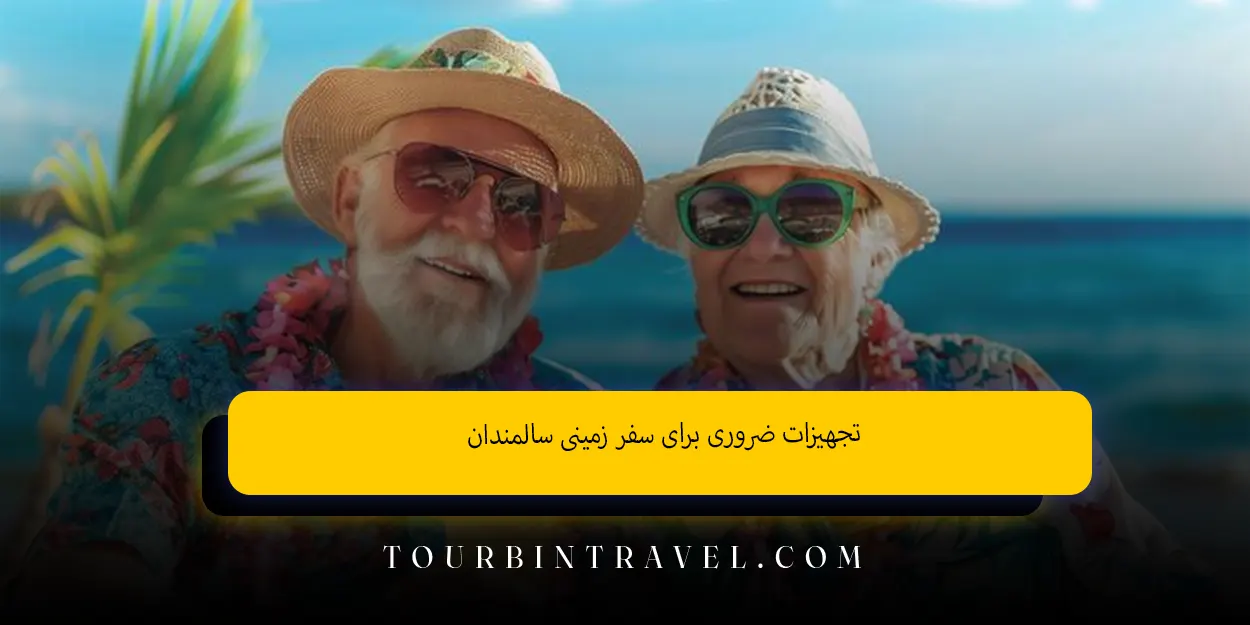 تجهیزات ضروری برای سفر زمینی سالمندان